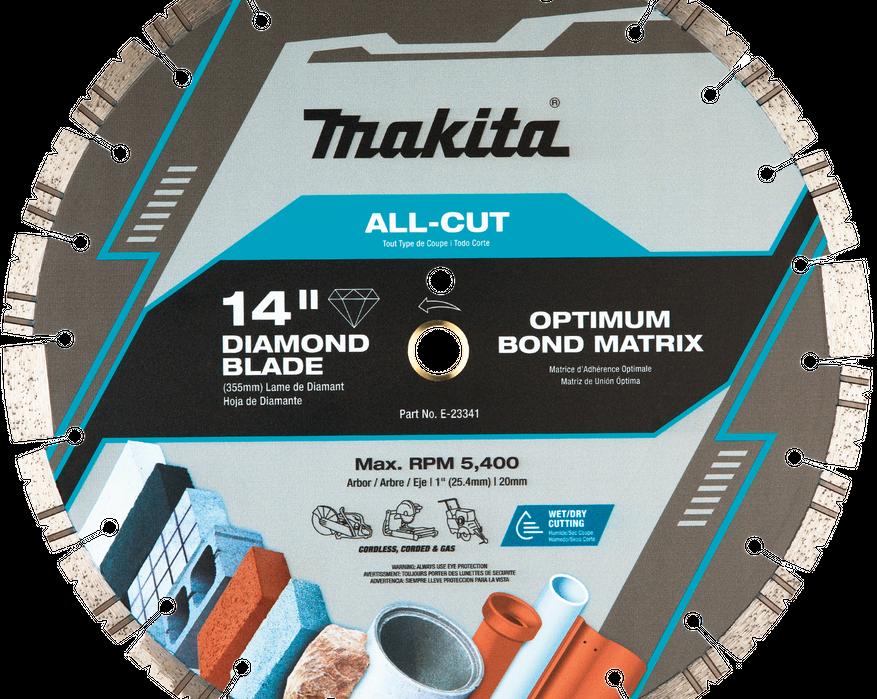 Макита выпустила алмазные режущие диски makita all