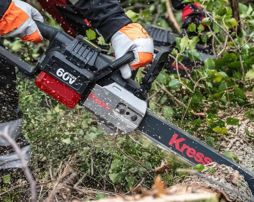 Kress выпустил цепную аккумуляторную пилу Commercial 60V 16 KC300.9